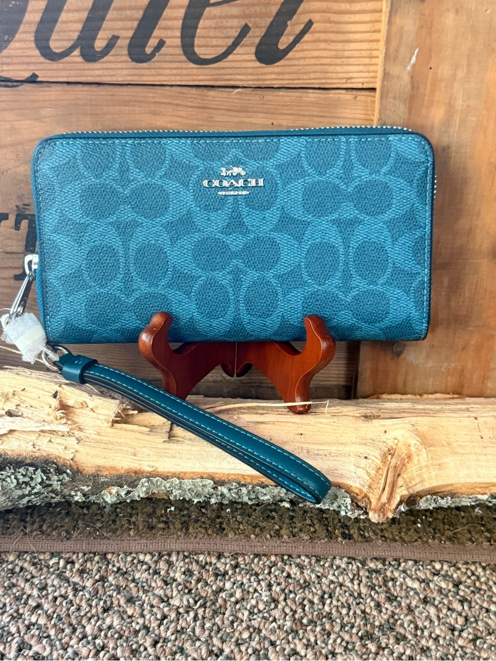 Coach Large Zip Around Wallet